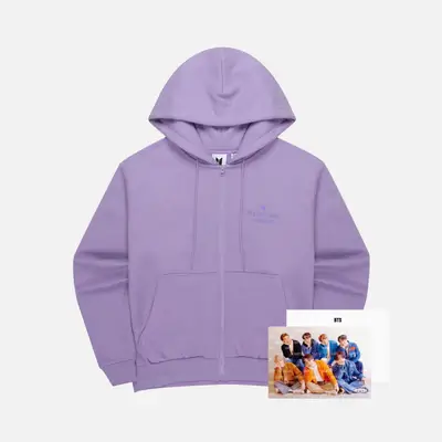 [Yet To Come in BUSAN] ZIP-UP HOODIE (Lavender)