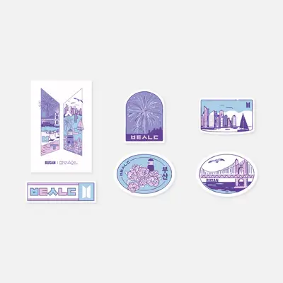 [Yet To Come in BUSAN] CITY POSTCARD SET BUSAN